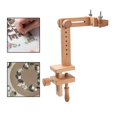 thumbnail image 3 of 2 Piezas Bastidor de Soporte Ajustable Madera Marco de Mesa para Bordado Portátil Giratorio Fácil Montaje Adecuado para Costura Manual, 3 of 9