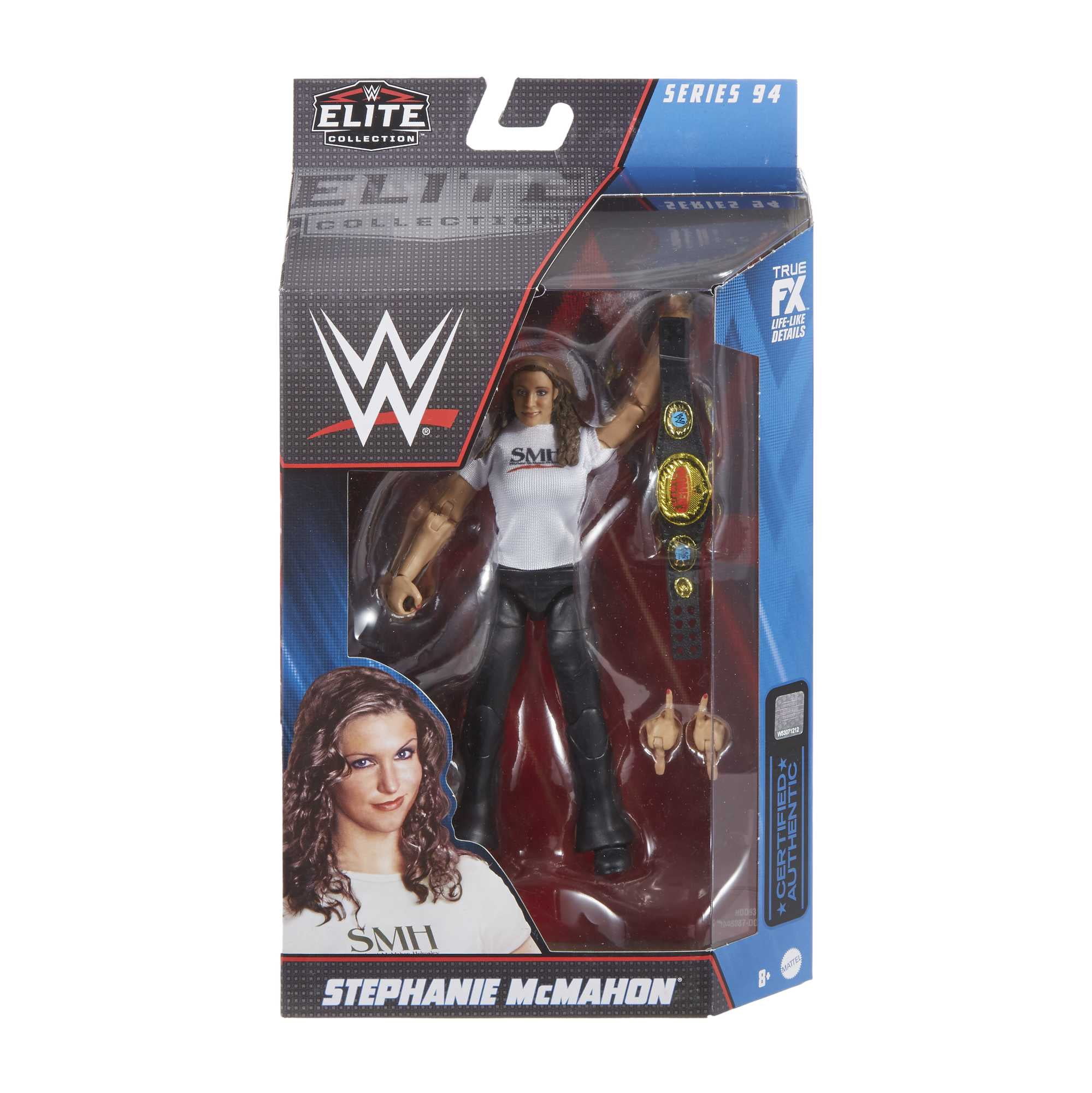 WWE Stephanie McMahon Elite Collection Action Figure, 6-Inch Posable Collectible
