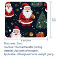 thumbnail image 5 of Santa Claus Gaming Mouse Pad, Desk Mat, 8.3x9.8 Inch, Non-Slip Rubber Bottom, Printed, Suitable for Office and Gaming, 5 of 6