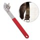 thumbnail image 5 of Herramienta de llave de polea de tensión de correa de distribución herramienta de garaje de reparación de automóviles ajustable duradero Rojo Baoblaze Llave de tensión de correa, 5 of 8