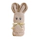 thumbnail image 5 of Toalla facial de felpa suave con forma de conejito de 35x75cm,linda toalla de baño con forma de muñeca para niños,regalo de boda,baby shower o cumpleaños (rosa claro,1 pieza) Rkxzt, 5 of 8
