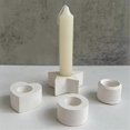 thumbnail image 3 of 4Pcs Candle Holder Silicone Mold,Silicone DIY Candle Holder Mould Round Candlestick Casting Mould f, 3 of 5
