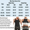 thumbnail image 2 of Lilvigor Men's Heat Trapping Pullover Sweat Enhancing Vest Premium Slimming Workout Body Shaper Tank Top, 2 of 7