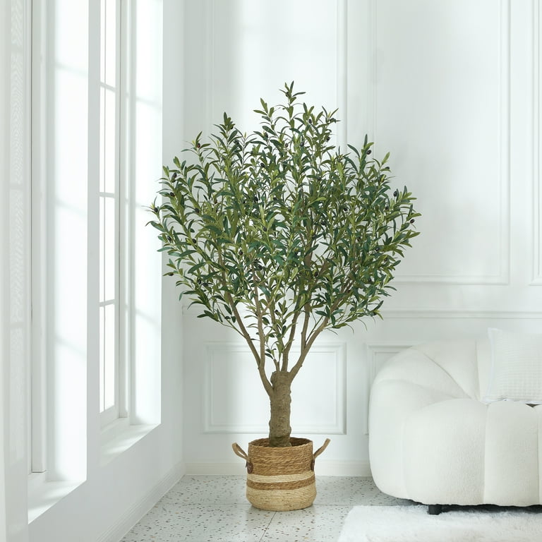 DR.Planzen 6ft Giant Artificial Olive Tree, UV Resistant photo 7