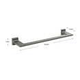 thumbnail image 2 of Delta 79918-KS Pivotal Bath 18" Towel Bar Black Stainless Steel Finish, 2 of 2