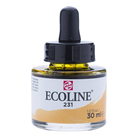 Acuarela Líquida Ecoline 30ml Royal Talens dorado 30 ml