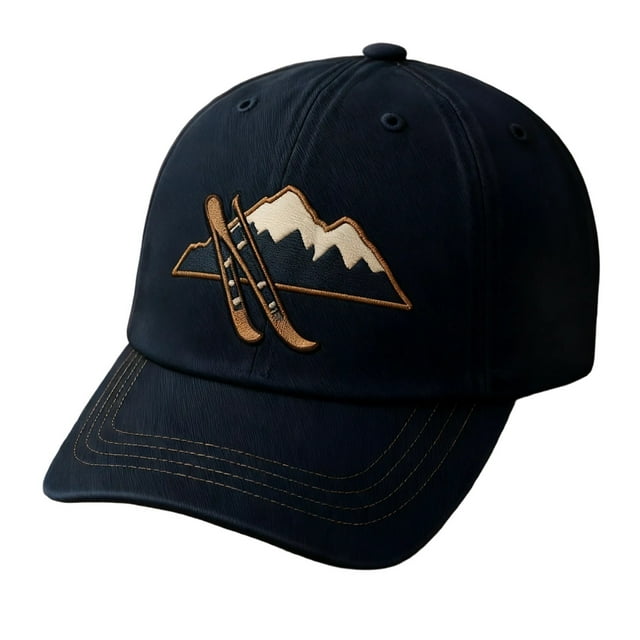 Navy Style Baseball Cap Printed