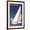 Brown Frame, variant on Art.com Sailboats in San Francisco Bay Art Print, 12" x 18"