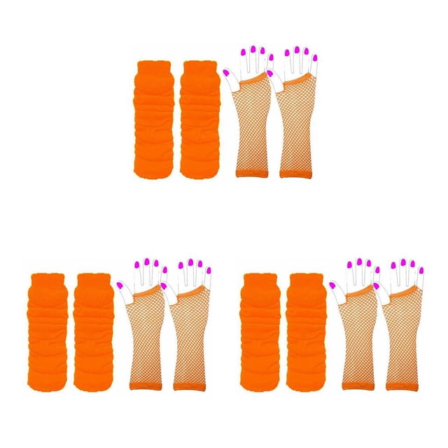 Minnieouse Conjunto de guantes de rejilla Adorno de vestir elegante Estilo simple Traje de mujer Guantes largos Adornos de mano Suministros para Type4 NO4