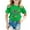 Green, variant on Celebrate The 100th Day Of School With This Educational Toddler And Kids T-Shirt Tween Kids Summer Soft Comfy Cute Teen Basic Tees