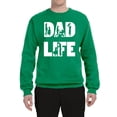 thumbnail image 2 of Wild Bobby,Dad Life Kids Father Husband Best Dad Gift, Father's Day, Unisex Crewneck Graphic Sweatshirt, Kelly, X-Large, 2 of 3