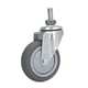 thumbnail image 4 of Ruedas giratorias de 3 pulgadas de PVC, duraderas, resistentes al desgaste, con gran capacidad de carga, ruedas para estantes, sin frenos, 4 of 14