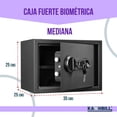 thumbnail image 4 of Caja Fuerte Biometrica Digital Con Huella Mediana Kashbill Mod. CFB02, 4 of 8
