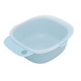 thumbnail image 4 of Large Capacity Blue Baby Bowl with Flexible, Fall-Resistant Design and Secure Lid - 400ML Infant Feeding Solution, 4 of 5