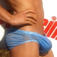 thumbnail image 5 of Swim Briefs for Men Vacation Swim Briefs Lightweight Quick Dry Solid Basic Swim Trunks Elastic Waistband Board Shorts for Men Light blue XL, 5 of 6