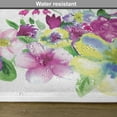 thumbnail image 6 of Ambesonne Floral Place Mats Set of 4, Watercolor Garden, Standard Size, Pink Green, 6 of 6