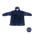 thumbnail image 2 of Couverture à Capuche Surdimensionnée Famille Sweat à Capuche Ultra Peluche Sherpa, 2 of 3