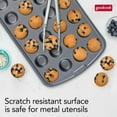 thumbnail image 2 of Goodcook Nonstick Mini Muffin Pan, 24 Cup, 2 of 8