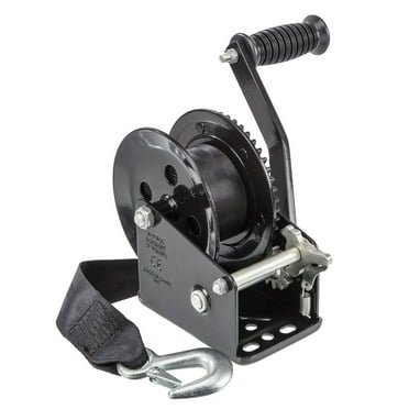 DC Cargo Mall Four Weld-On Winches for Flatbed Trailer Heavy Duty