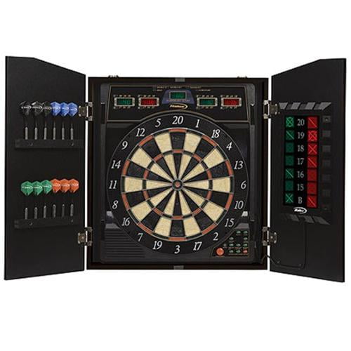 Halex 69805DKS Cricket View 5000 Dartboard in Wood (Black