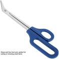 thumbnail image 3 of Craft Scissors, Stainless Steel Long Handle Small Scissors Multifunctional Bent Tip Tweezers Shears Professional, 3 of 5
