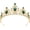 Green, variant on Queen Crown Tiaras Crystal Princess Crowns Headpiece Rhinestone Wedding Tiara Headbands Shiny Pageant Birthday Party with Gems Elegant Bridal Hair Pieces Accessories for Women Pink -