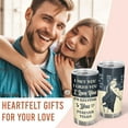 thumbnail image 2 of Gifts for Wife from Husband - Romatic Valentines day gifts for Her Him, Xmas, Anniversary, Birthday Gift - Stainless Steel Tumbler 20oz - I Met You I Liked You I Love You, 2 of 6