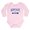 Petal Pink, variant on CafePress - Montauk Girl Body Suit - Long Sleeve Cotton Baby Bodysuit