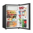 thumbnail image 5 of Galanz 4.3 Cu ft Single Door Mini Fridge, Black Estar, New, Width 19.92", 5 of 9