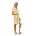 thumbnail image 3 of Lati Fashion Women Short Sleeve Nightgown Zipper Front, Regular and Plus Size, 3 of 4