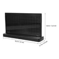 thumbnail image 2 of OUNONA Clear Display Stand Plastic for Business Use 1Pcs, 2 of 7