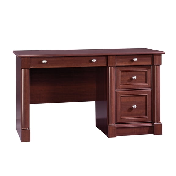 Kingfisher Lane Engineered Wood 3-Drawers Computer Desk in Cherry