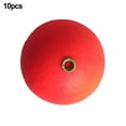 thumbnail image 4 of Rooha 10Pcs Fishing Float Bobbers Drift Ball Foam Strike Indicator Fishing Float Buoyancy Fishing Accessories Eva+Metal, 4 of 8