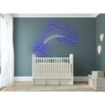 thumbnail image 2 of Glowneon Dolphin Neon Sign, Animal Art Sign Wall Decor, 2 of 4