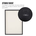 thumbnail image 4 of Miangastore Picture Frame Holder Wooden Table Top Photo Frame Black 1Pcs 17.3X12.4X1.7In, 4 of 8