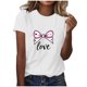 thumbnail image 3 of RKSTN Valentines Gift Valentine Shirts for Women Oversized Crewneck Valentine's Day Graphic Print Short Sleeve T Shirts Pullover Top Womens Casual Round Neck Plus Size Loose Comfy Summer Tee Shirts, 3 of 6
