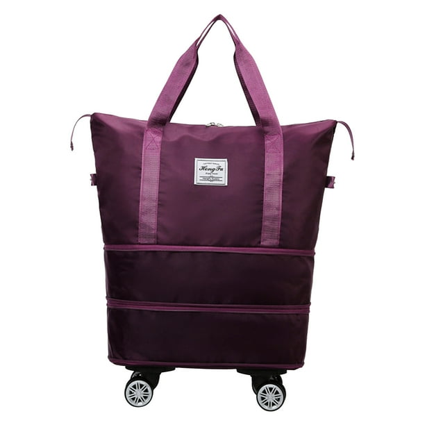 Bolsas de Viaje Universal Rueda Bolsa de Viaje, Bolsa de Viaje Impermeable Plegable de Gran Capacidad, Bolsa de Equipaje de Viaje, Bolsa de Viaje Multifuncional de las Mujeres