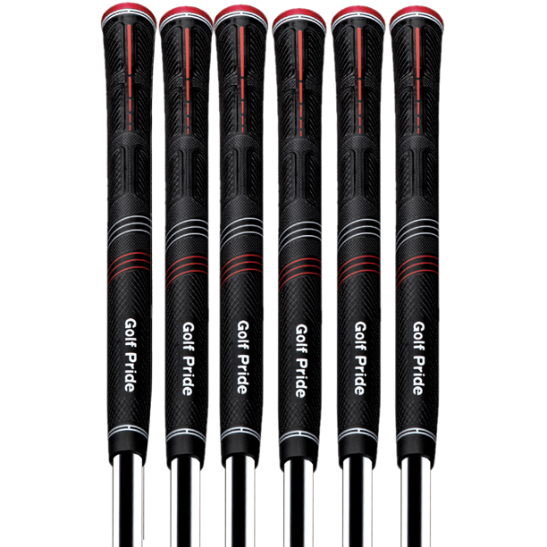 Golf Pride CP2 Pro Golf Club Grip .600" Midsize Black/Red 64g Bundle OF
