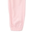 thumbnail image 3 of Wonder Nation Baby Girls Woven Cotton Jogger Pants, Sizes Newborn-24M, 3 of 3