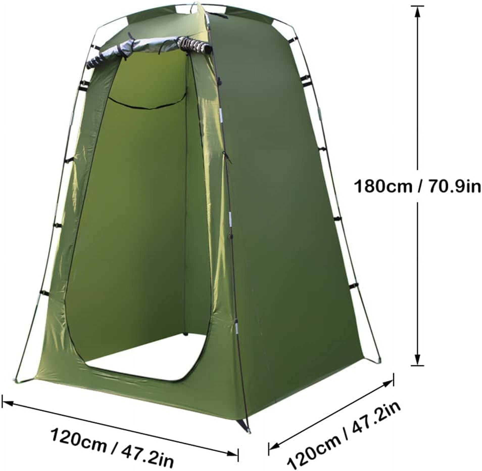 Runbaixing Pop-up Privacy Tent with Storage bag