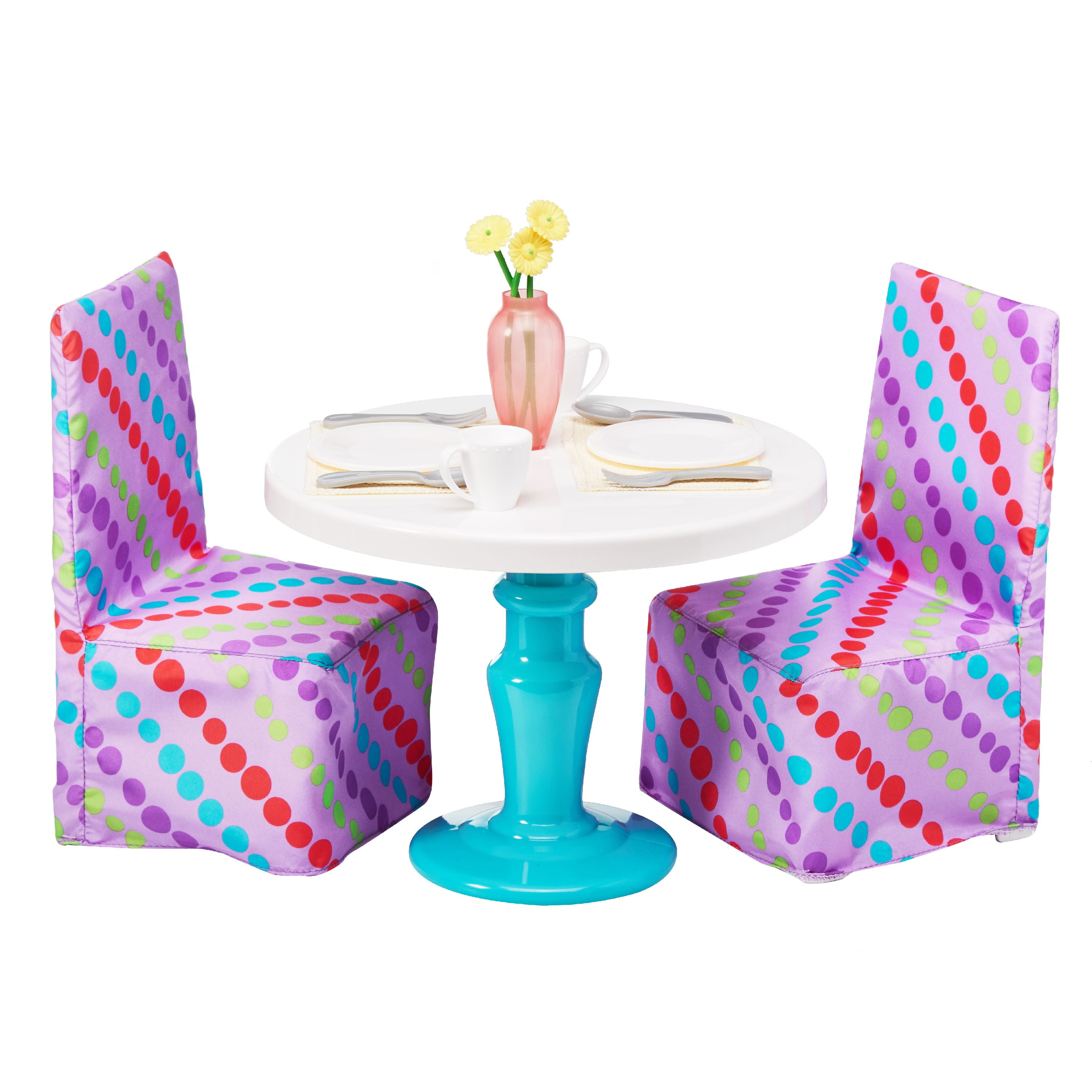 my life doll table and chairs