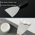 thumbnail image 5 of Bates- Putty Knife Set, 7 pcs, Stainless Steel, 1" 1.5" 2" 2.5" 3" 4" 5" Flexible Metal Scraper, Drywall Spackle Knife, Metal Paint Scraper Tool, 5 of 7