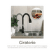 thumbnail image 3 of Raga Hogar HG023 grifo cocina monomando Negro Mate, 3 of 4