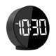 thumbnail image 3 of Reloj Despertador Electrónico Led, 4 Niveles De Brillo Ajustable, Reloj Despertador Pequeño Con Espejo Recargable, Reloj Despertador De Cabecera Con Pantalla De Temperatura Feliz Sencillez, 3 of 5