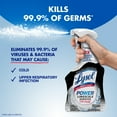 thumbnail image 5 of Lysol Power Limescale Remover Bathroom Cleaner Spray, Hard Water Stain Remover, Disinfecting Multipurpose Cleaner, 0% Bleach, Atlantic Fresh Scent, 32 fl oz, 5 of 8