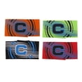 thumbnail image 1 of Brazalete deportivo,Brazalete deportivo Brazalete de fútbol de fútbol,Brazalete Baloncesto Ajustable Flexible,Brazalete elástico a rayas con brazalete anticaída,Brazalete deportivo para Sunnimix Brazalete deportivo, 1 of 8