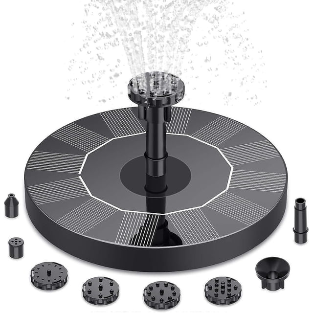 Filtration Box Solar Fountain, Solar-powered Outdoor Watering System with Eco-friendly Design and Multiple Applications_Perfect Gift