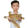 thumbnail image 2 of Simulated Ocean Big Animal Figure Toys, 13.4 Inch Vinyl Sea Animal Toys Large Size Marine Animal Figures Soft Filled Rubber PVC Stimulated Sea Animal Toys - Sea Turtle, 2 of 6