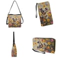 thumbnail image 4 of ZUXONGSY Painted Koala Daisy Flower Print Shoulder Bag with Leather Wallet for Women Lightweight Top-Handle Handbags with Purse Large 2 Pcs Bucket Purse Set for Business, 4 of 4