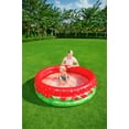 thumbnail image 5 of H2OGO! Sweet Strawberry Round Above-Ground Inflatable Play Pool, 5 of 9